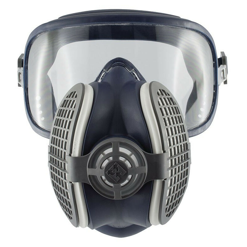GYS - Masque intégral respiratoire FFP3 Luxe 037021 - Bleu foncé - m/l
