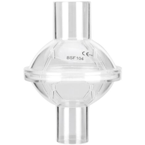 Masque jetable à faible résistance avec filtre antibactérien pour respirateur