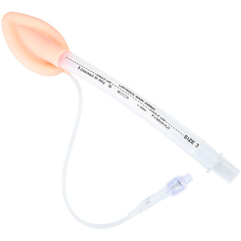 Masque laryngé jetable adulte et enfant pour anesthésie et laryngoscope 3.0