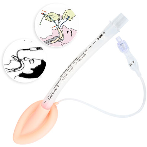 Masque Laryngé Jetable Adulte et Enfant pour Procédures Médicales