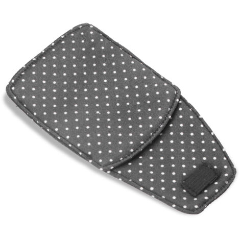 Masque oculaire respirant confortable à pois blancs et motif noir pour amblyopie et strabisme chez l'adulte