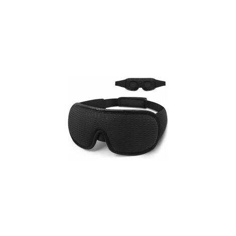 Masque pour les yeux de sommeil, masque de sommeil à coupe profilée 3d avec les yeux bandés