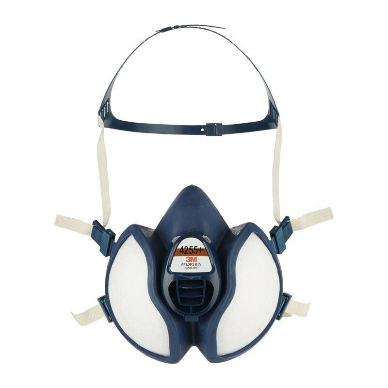 ERYUE masque, Respirateur réutilisable Demi-masque 6200 Masque à gaz  Protection respiratoire Respirateurs avec lunettes de sécurité pour la  peinture