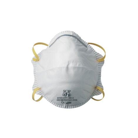 Masque poussière-aérosol FFP1  3 pcs  3 pcs 3 pcs