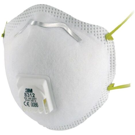 Masque respiratoire 8312, FPinceau FP 1 NR D (Par 10)