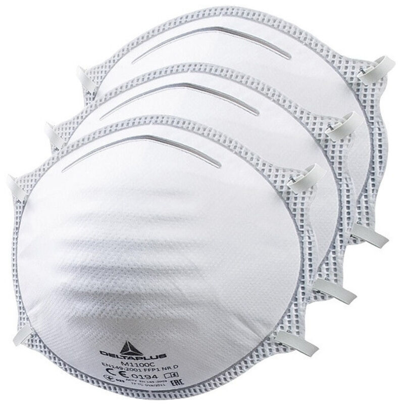 Kit 3 masques FFP1 sur carte Delta Plus M3FP1