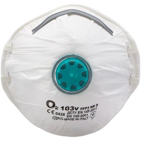 Masque respiratoire BLS série BLS 02 100 Blanc ( Prix pour Boîte de 10 )