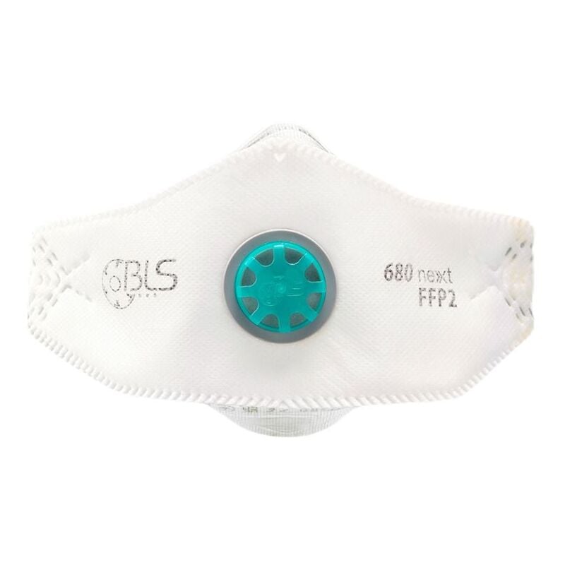 Masque respiratoire BLS série BLS 680next Blanc, taille m/l ( Prix pour Boîte de 10 )