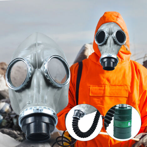 Masque Respiratoire Complet avec Filtre Anti-Vapeurs Chimiques et Peintures