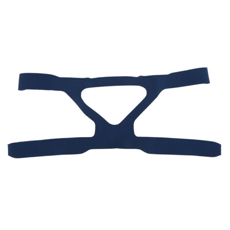 Masque Respiratoire Lavable avec Bandeau - Bleu - Confortable et Respirant