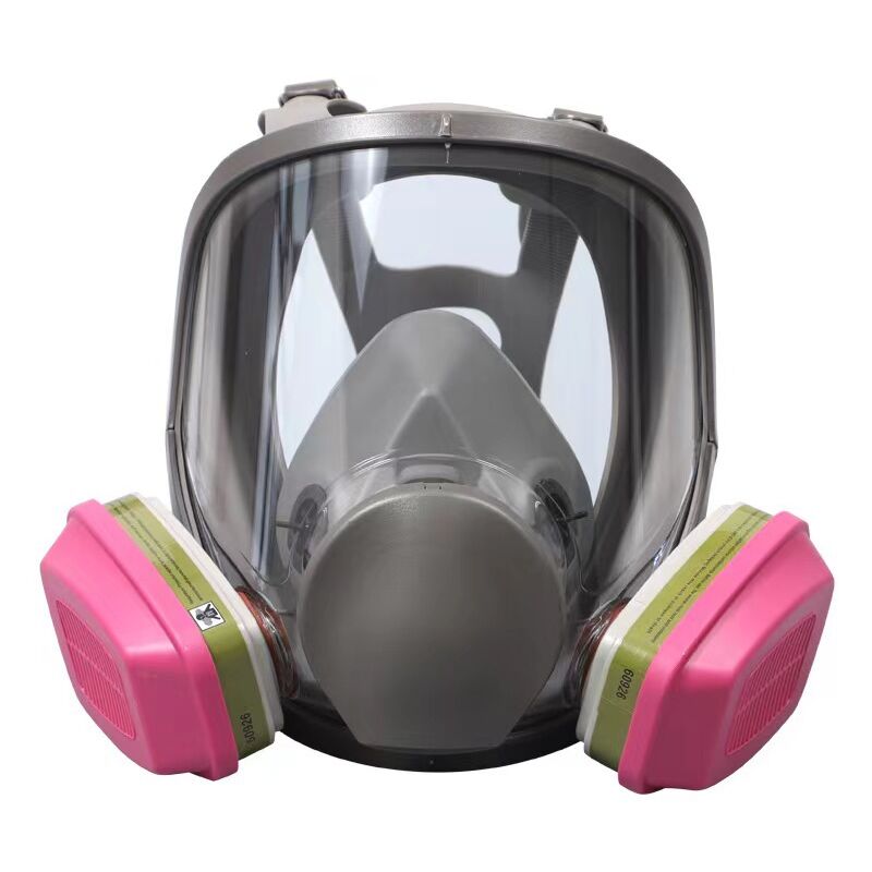 Masque Respiratoire, Masque Respiratoire RéUtilisable 6800 avec Filtres, AntibuéE, Respirateur Contre les Vapeurs Organiques