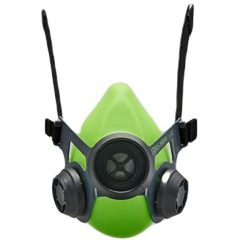 Masque réutilisable BLS série BLS SGE46 Noir, Vert, taille Unique ( Prix pour 1 )