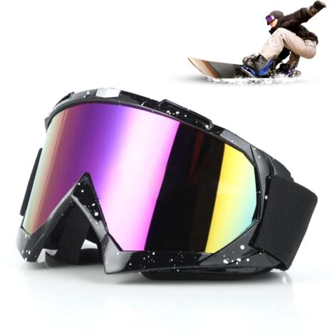 Lunettes de sécurité PC Lunettes de moto Poussière Vent Épreuve d Lunettes de sécurité PC Lunettes de moto Poussière Vent Épreuve d