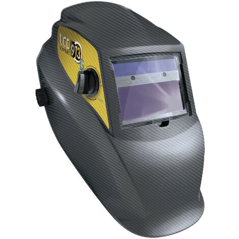 Masque soudure Lcd Gys Expert 9/13 G carbon champs de vision 98x43mm