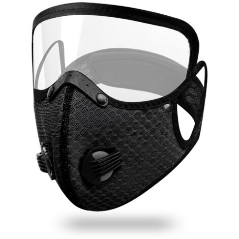 Masque Sportif Lavable à Charbon Actif pour Cyclisme et Entraînements Extérieurs