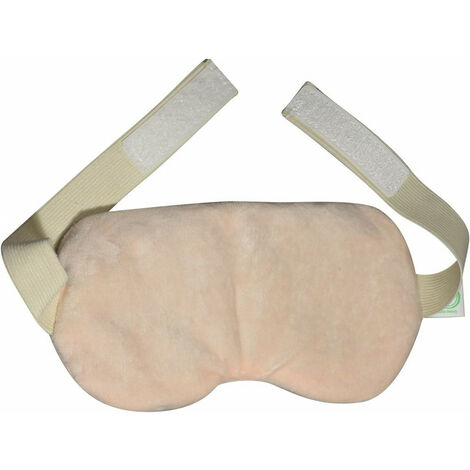 Masque thermo confort pour les yeux - Beige - Chaud ou froid - Livraison gratuite