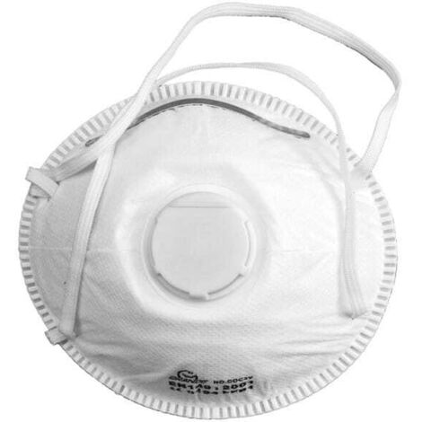 MASQUES ANTI-POUSSIÈRE VOREL lot de 5 + VALVE 74541