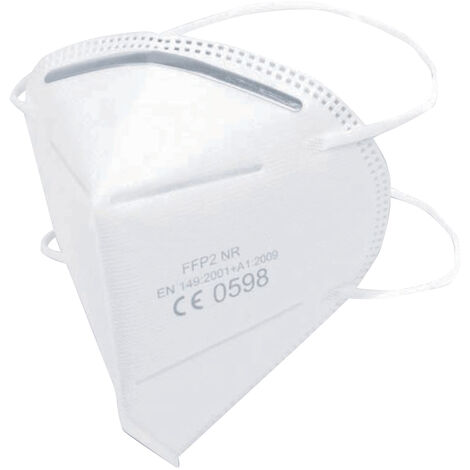 Masques pliables jetables 4 plis FFP2 NR CE EN149 BFE95% - HANGER SAFE - MASQUES15