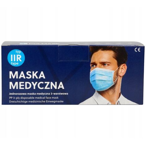 Masques polonais, 50 masques médicaux de type IIR certifiés