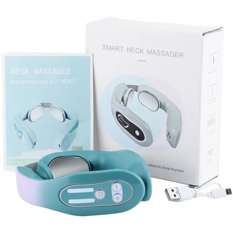 Massage EMS du cou et des épaules, physiothérapie de la colonne cervicale, acupuncture, stimulateur lymphatique, électrostimulation transcutanée (TENS), pétrissage, compresses chaudes-AquaForge