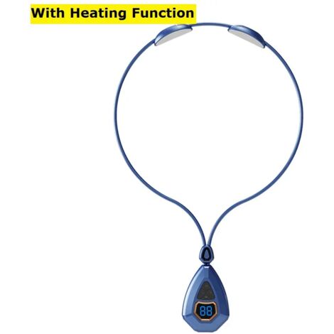 Massage intelligent de la nuque par chauffage EMS, pendentif de massage de la nuque à impulsions, soulagement des douleurs cervicales, stimulateur musculaire, soins de santé-AquaForge