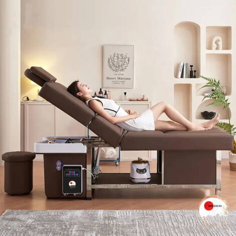 Massage-Tisch Head Spa mit Anschluss: Hinata