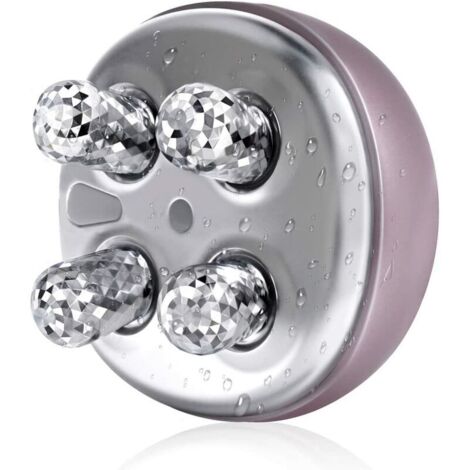 Massage Visage Anti Rides Appareil Visage EMS Microcourant Rouleaux Massage de Beauté Electrique Anti Age Régénération du Collagène