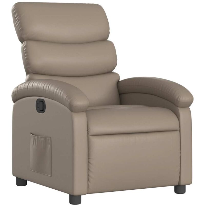 Relaxsessel Cappuccino-braun Kunstleder Vidaxl