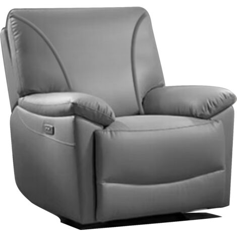 Massagesessel dunkelgrau - Shiatsu Massagefunktion