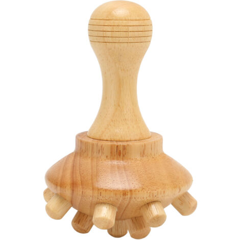 Massageur en Bois Poulpe pour Réduire le Stress et la Cellulite