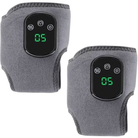 Massageur pieds et chevilles électrique - Vibration et infrarouge - Compression chaude articulations - Soulagement des douleurs