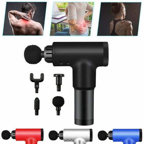 Massaggiatore portatile fascial gun per muscoli schiena addominali dolori GB-820
