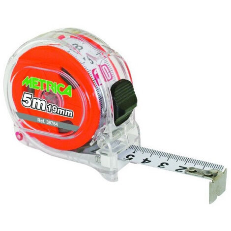 Maßband transp.double grad.rot METRICA - 38764