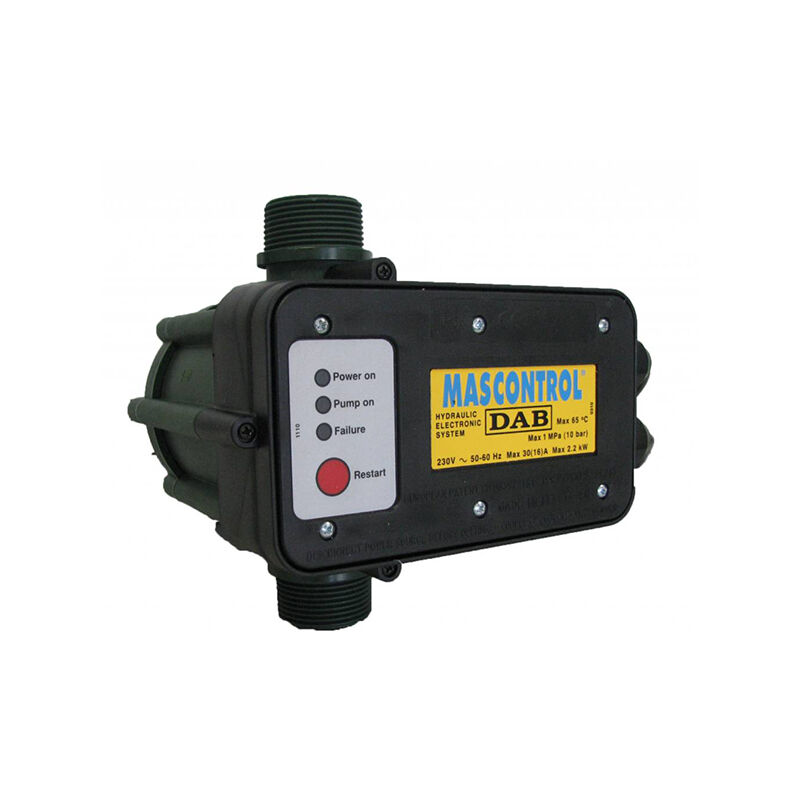DAB - Masscontrol Press Control pour les pompes d'arrosage puissantes - Activation et désactivation automatiques de votre pompe à eau