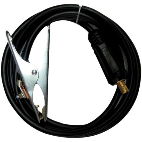 Massekabel-Set m. Stecker 5 m 200 A (10-25 qmm) Gummi