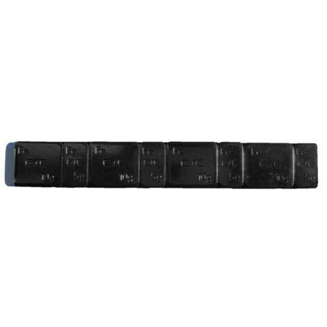 Masses d'Equilibrage Noires - 10x Barrettes de 60g (5 et 10g)