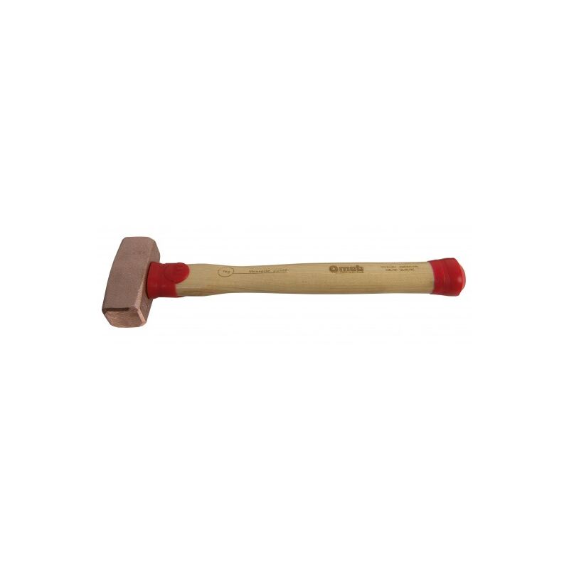 Mob Outillage - mob - Massette cuivre manche hickory - 36 mm
