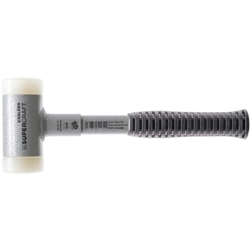 Erwin Halder Kg - Marteau de protection Halder supercraft sans rebond avec manche en tube d'acier incassable ø 60 mm Nylon - 3377.060