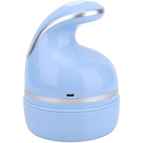 Masseur automatique intelligent pour chats, rechargeable par USB, avec fonction de massage de la tête en 3D (bleu)