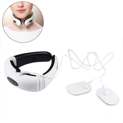 Masseur de cou électrique Masseur d\'impulsions Cervical Shiatsu Vertebral Massager Outil de soulagement de la douleur musculaire
