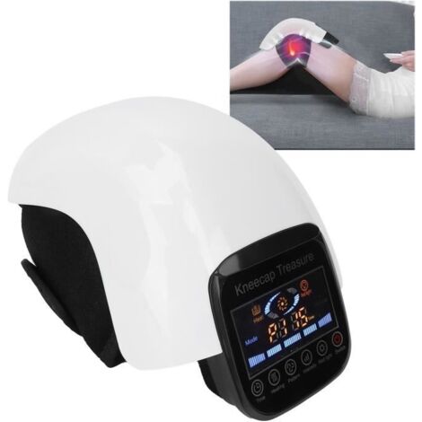 Masseur de genou électrique Infrarouge - Chauffage - Vibration - Pression d'air