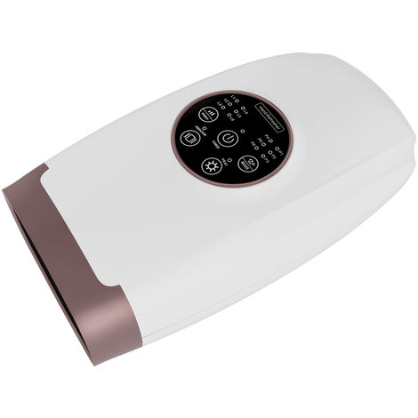 Masseur de mains électrique sans fil Masseur de mains Shiatsu avec compression d'air chauffant 6 niveaux de point de pression 6 modes pour les mains Arthrite Soulagement de la douleur Engourdissement