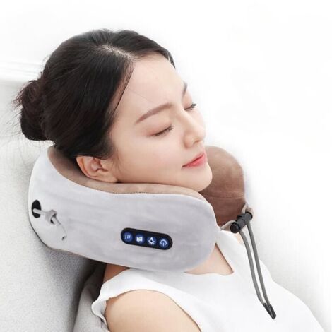 MASSEUR ÉLECTRIQUE DE COU OREILLER MULTIFONCTIONNEL