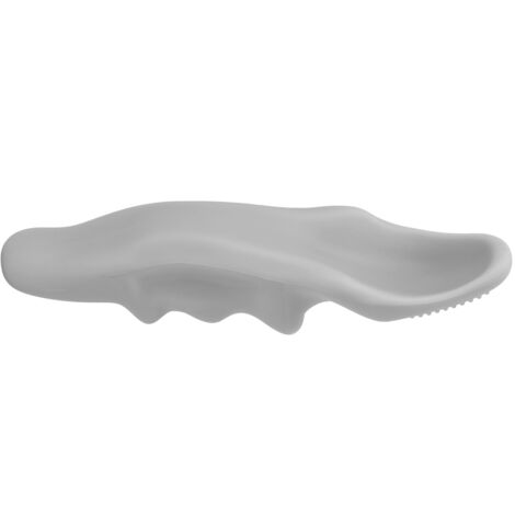 Masseur Manuel en Silicone Gris pour Points Gâchettes, Soulagement des Douleurs Musculaires et Courbatures
