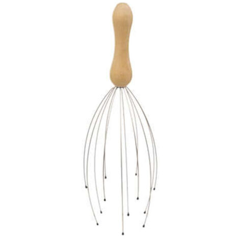 Masseur pour Tête "Bambou" 25cm Naturel