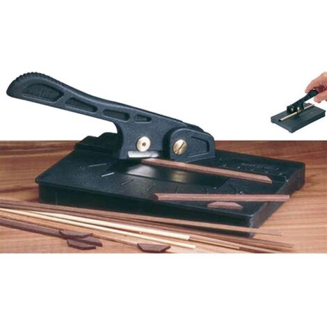 Massicot Master Cut pour découpe précise – Manche rotatif – Lames de rechange incluses – Pour baguettes bois et plastique