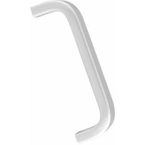 Massiver, schwarzer Griff aus Aluminiumlegierung, 64 mm, für Küche und Möbel, mit 20 mm matter Oberfläche