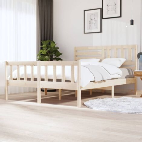 Massivholz Bettgestell 160x200 cm