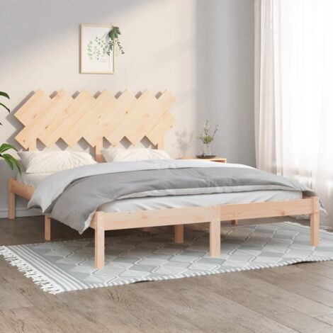 Massivholzbett 150x200 cm vidaXL