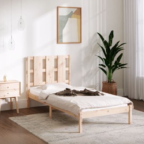 Massivholzbett 90x190 cm vidaXL